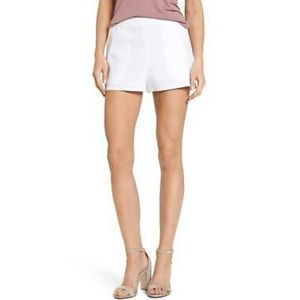 Leith high waisted linen blend shorts